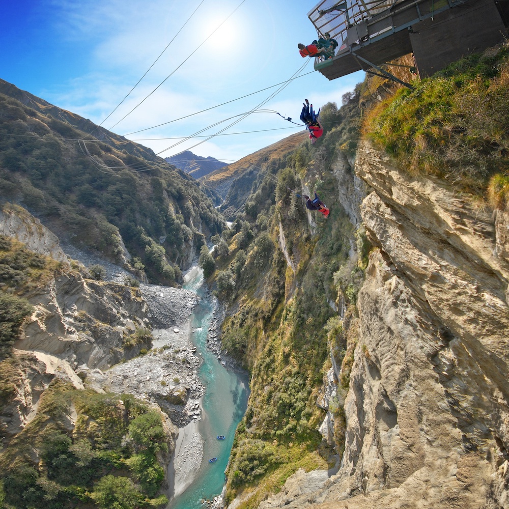 Shotover Canyon Queenstown Shotover Canyon Swing New Zealand