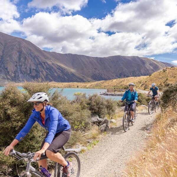 Bike Ride South Island New Zealand Small Group Tour. South Island Tours New Zealand.