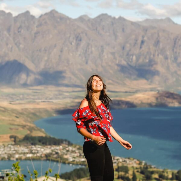 Queenstown Skyline on our small group tour New Zealand